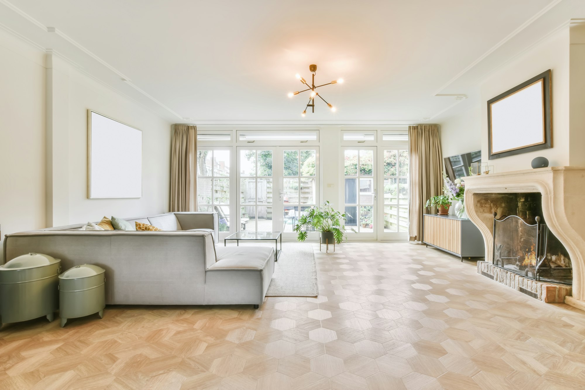 A breathtaking living room